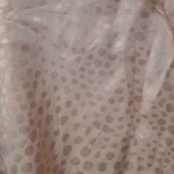 ALFANI Womens Ivory Printed Long Sleeve V Neck Blouse - Picture 3 of 7